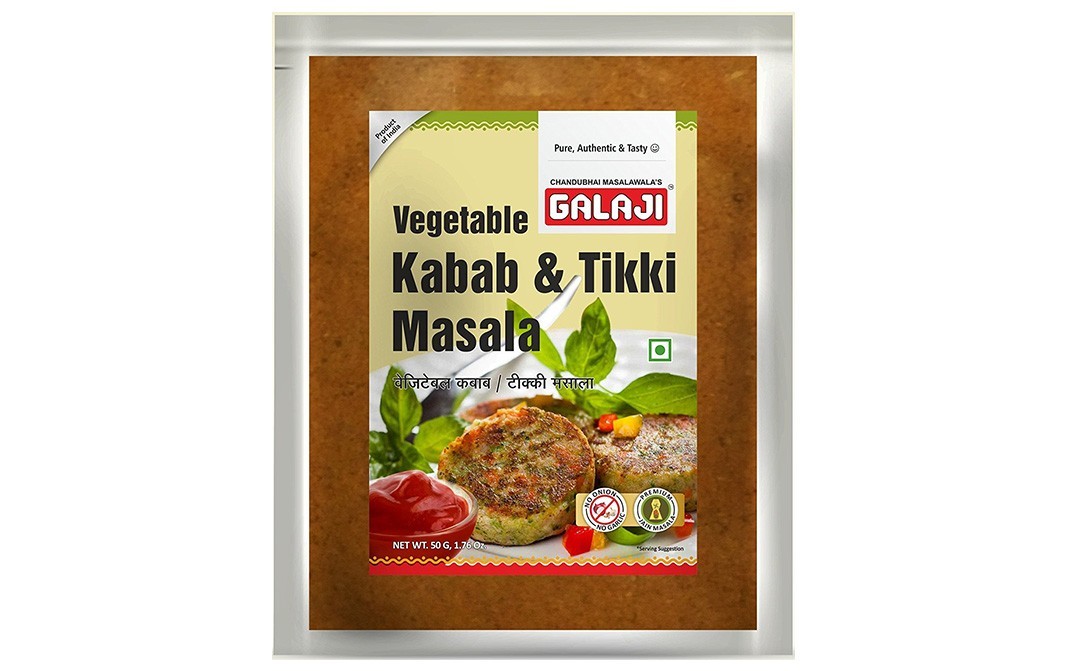 Galaji Vegetable Kabab & Tikki Masala    Sachet  50 grams